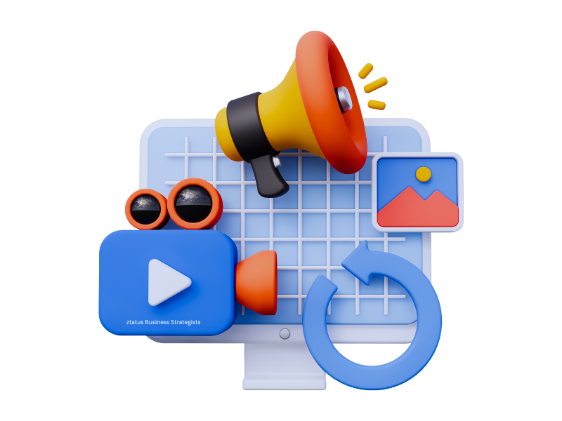 Ztatus team planning digital marketing strategy in Kochi