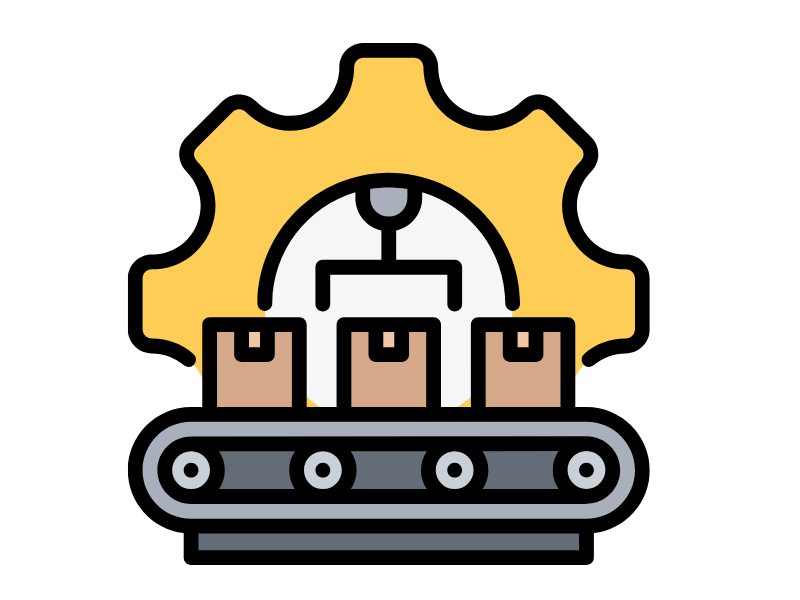 A modern manufacturing facility