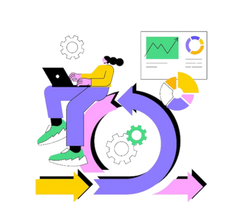 Ztatus team presenting transparent digital marketing performance reports